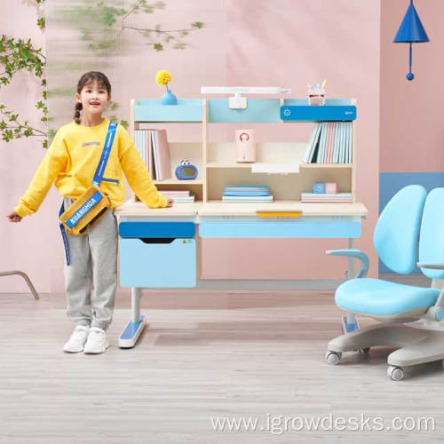 ergonomic home study writing table for children